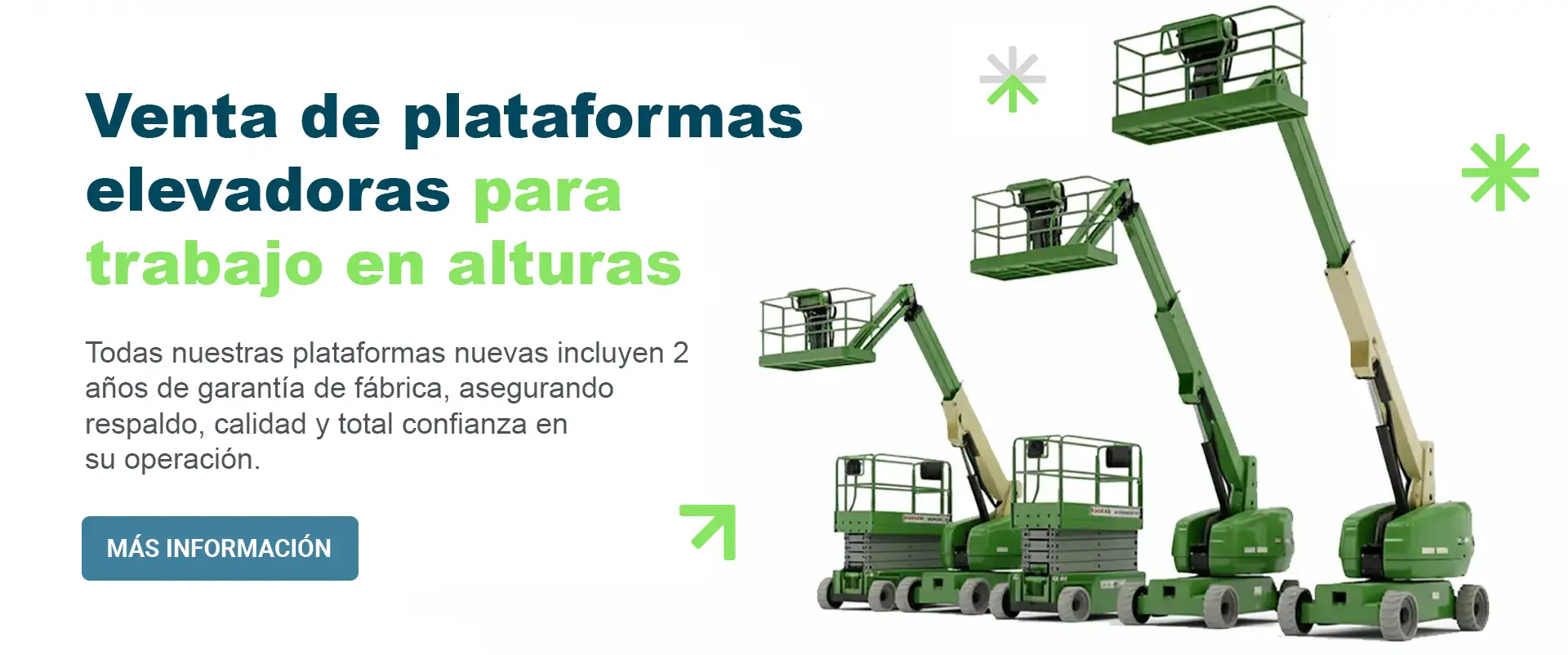 venta de plataformas elevadoras